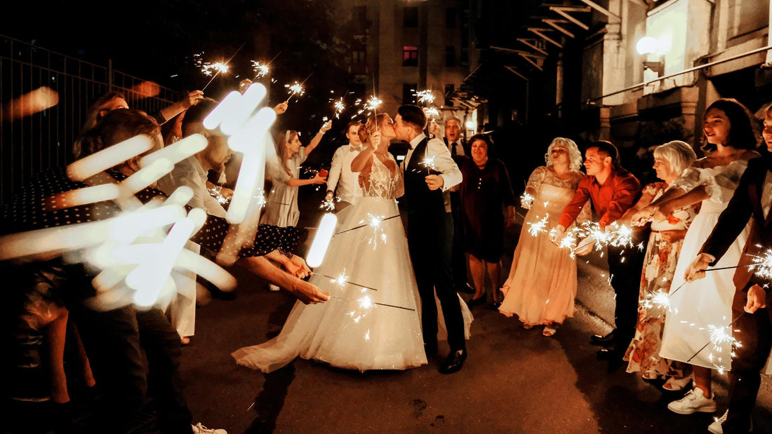 neon signs at weddings